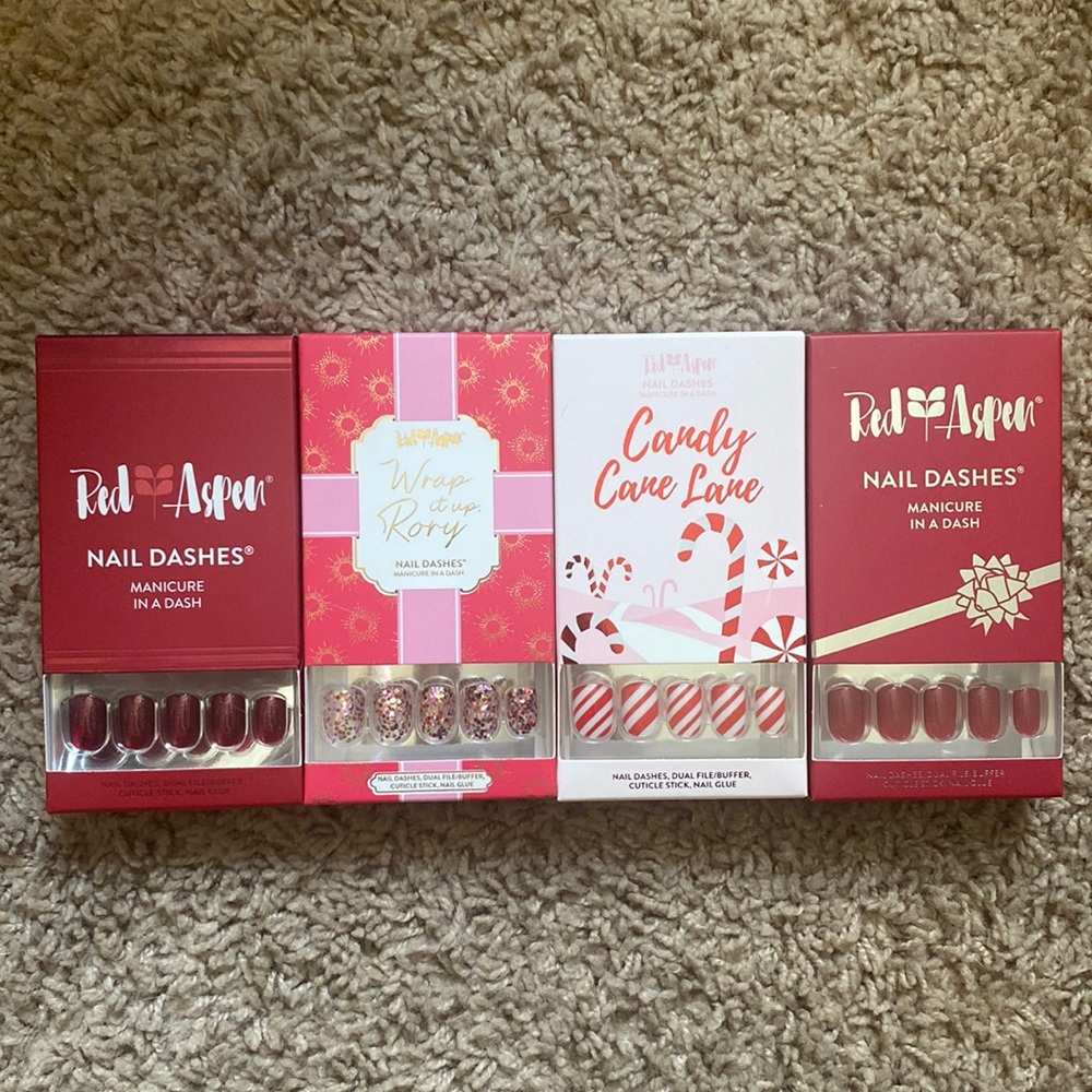 Red Aspen Nail Bundle - Brand New